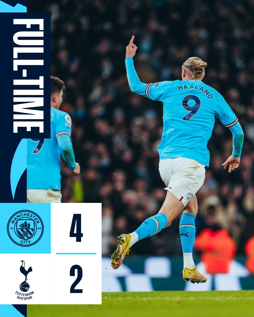 Highlights: Manchester City 4-2 Tottenham Hotspur